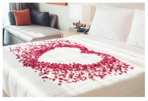 Silk Rose Petals - Red